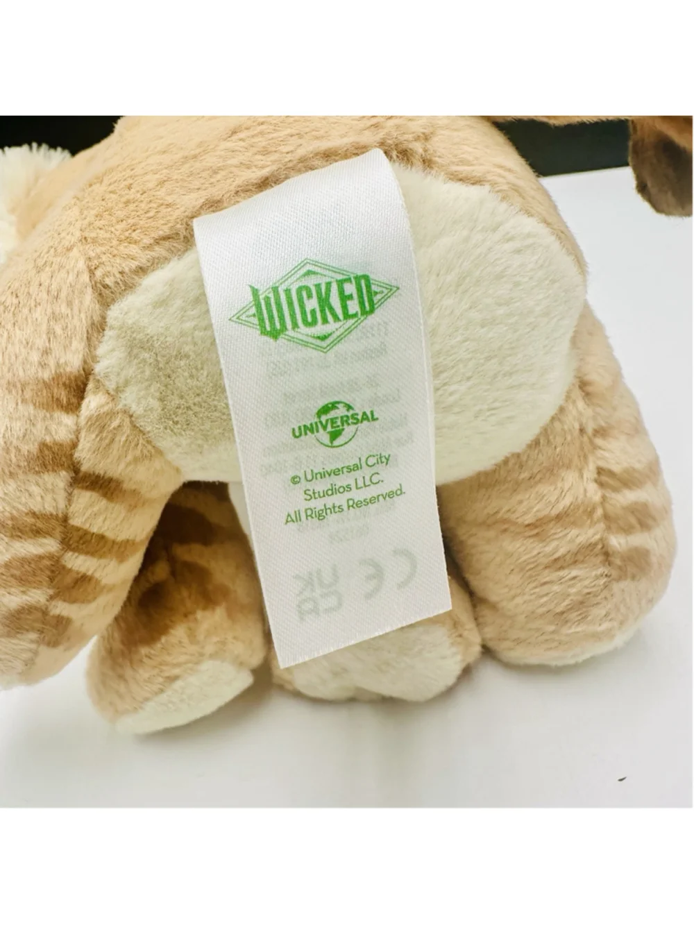 Wicked Movie Plush Cowardly Lion Cub Stuffed Animal Toy Noble Collection 7”